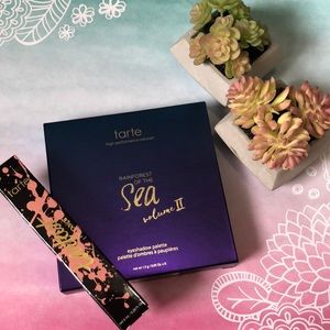 NEW TARTE EYESHADOW PALETTE AND LIP PAINT.💰
